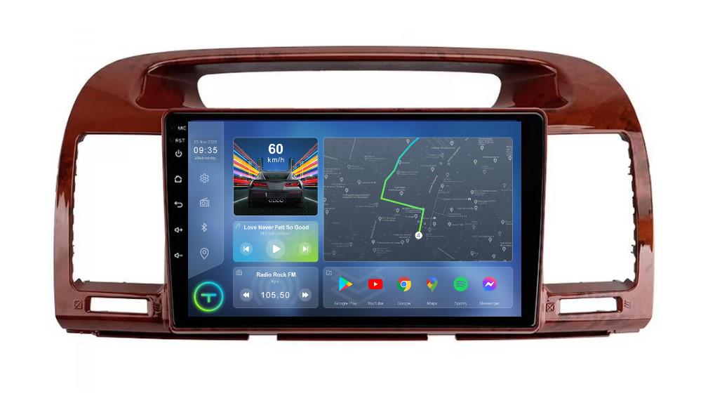 Автомагнитола штатная Torssen F9232 для Toyota Camry 30 2001-2006 г. дерево 4G/Carplay/DSP 2/32 GB 9" (20221127)
