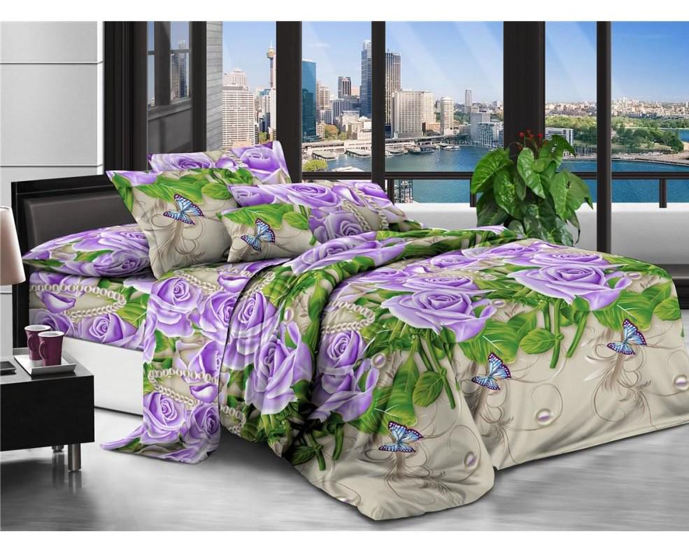 Комплект постельного белья Vital-Textile Бязь 3D Premium двуспальный 180х220 см (BP2-117)