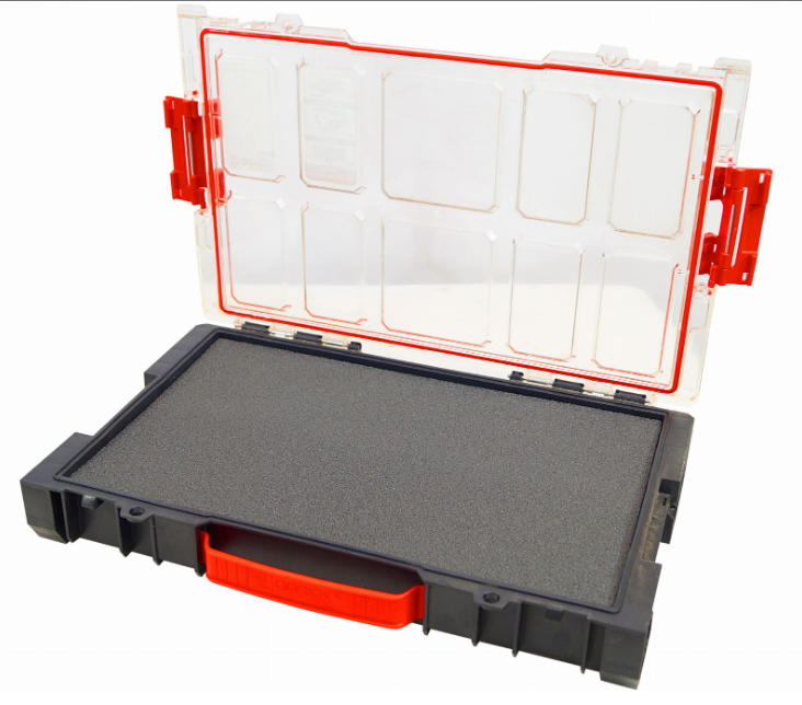 Органайзер для инструмента QBRICK SYSTEM PRO 100 Multilayer Foam Inserts модульный с защитой от пыли и влаги 452x296x79 мм
