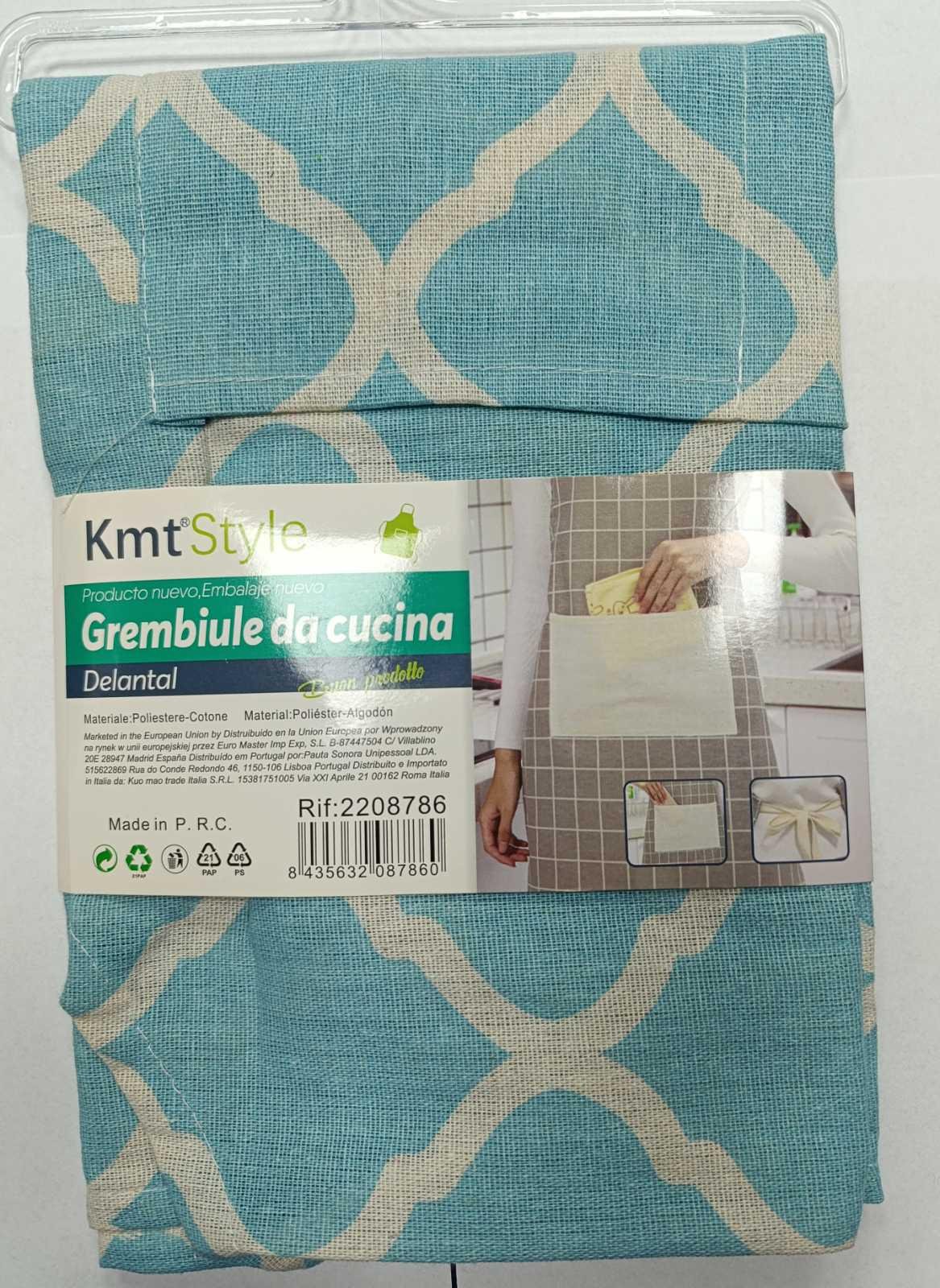 Фартук кухонный Kmt Style 2208786 68х72 см (29917930)