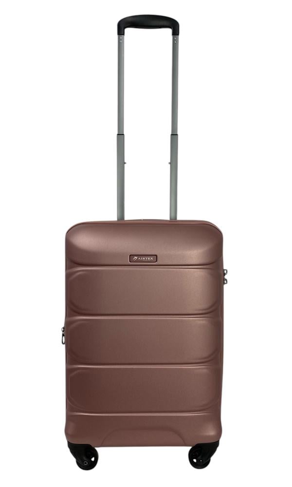 Чемодан малый для ручной клади Airtex 748 поликарбонат S Розовый