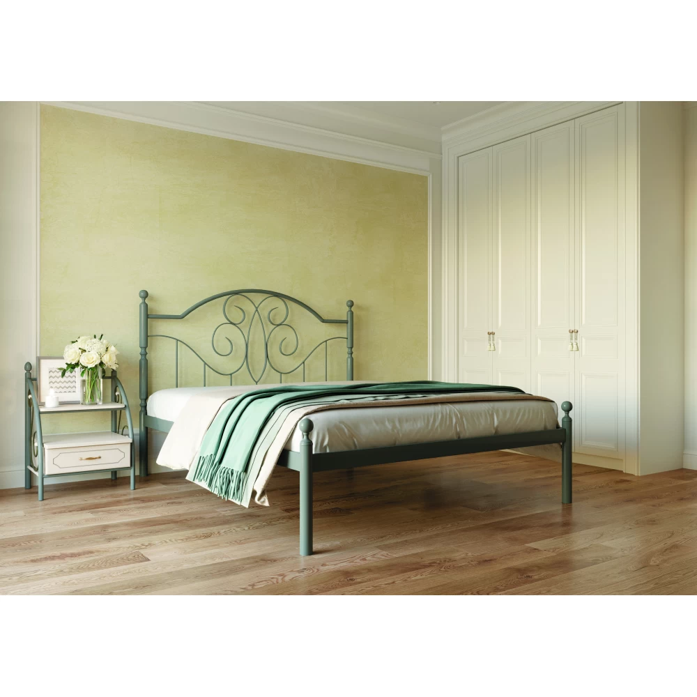 Кровать металлическая Офелия Bella Letto 140х200 см