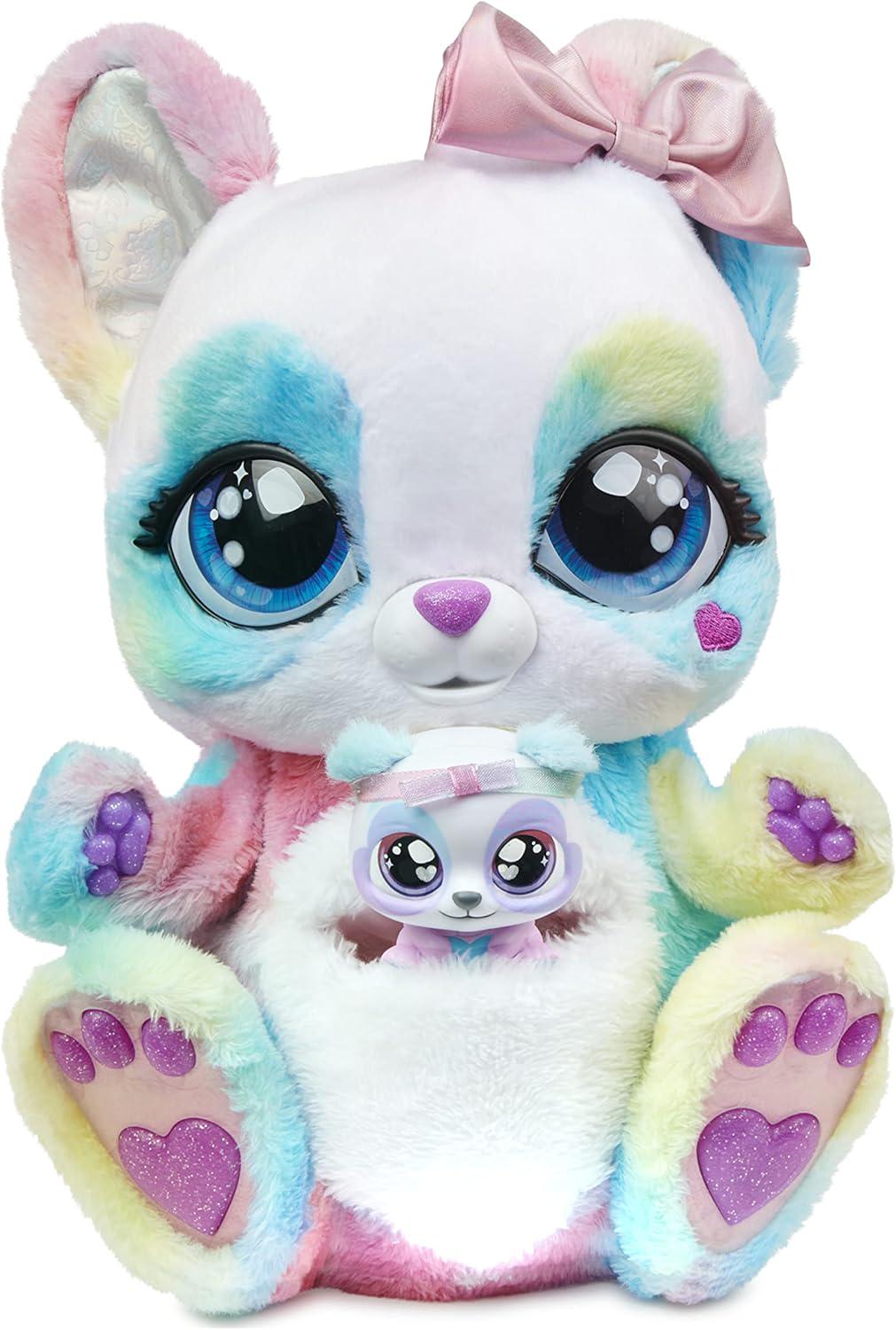 Интерактивная игрушка Peek-A-Roo Rainbow Panda-Roo (30642501) - фото 3 Интерактивная игрушка Peek-A-Roo Rainbow Panda-Roo (30642501) - фото 3