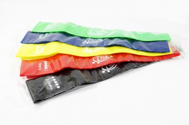 Резинки для фитнеса Loop Bands 5 шт. Разноцветный (14550577) Резинки для фитнеса Loop Bands 5 шт. Разноцветный (14550577)