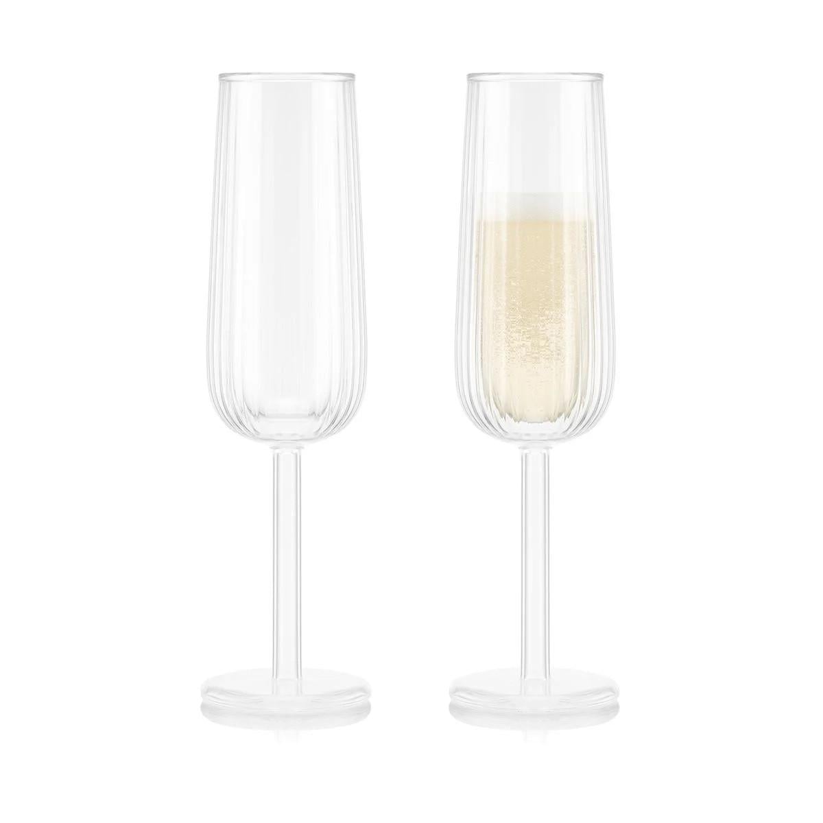 Бокалы для шампанского BODUM DOURO с двойными стенками 2 шт. 300 мл (12322-10)