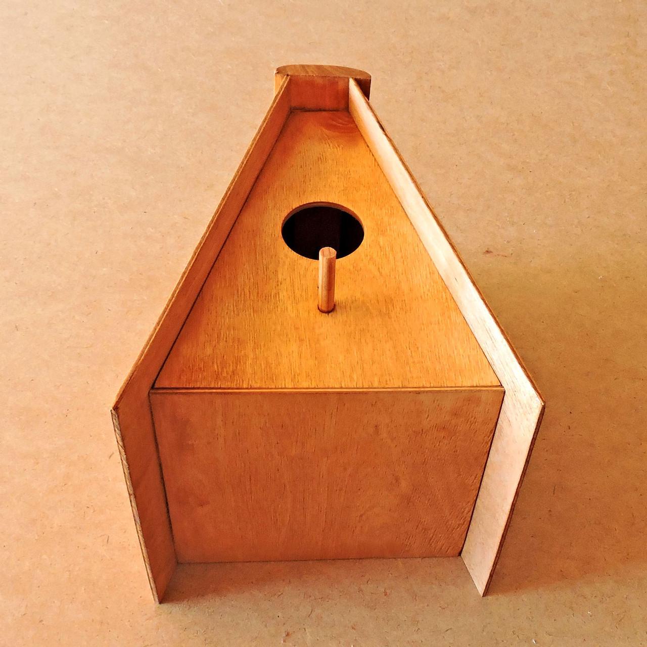 Шпаківня садова з дерева Стриж Каррі (СКВ-000703) - фото 2