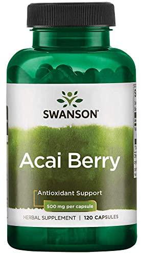 Экстракт ягод асаи Swanson Acai Berry 500 mg 120 Caps