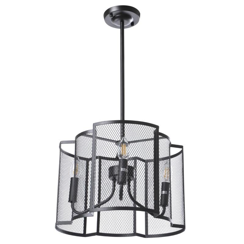 Люстра потолочная лофт Brille BL-400S/3 E14 BK