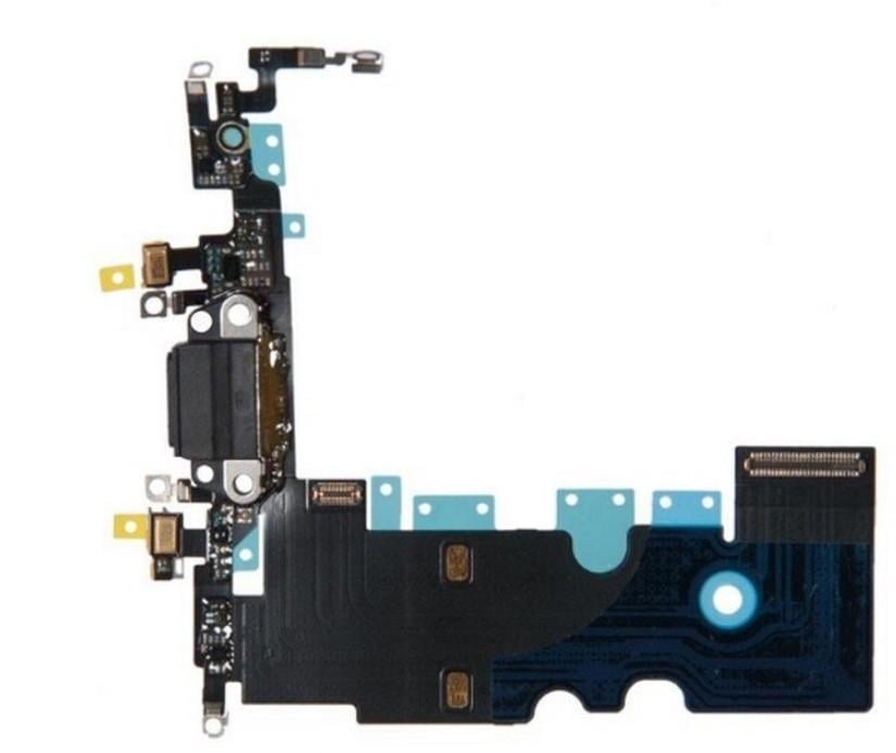 Шлейф для Apple iPhone 8 с разъемом подзарядки Black (29768119)
