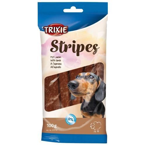 Ласощі для собак Trixie Stripes 100 г ягня
