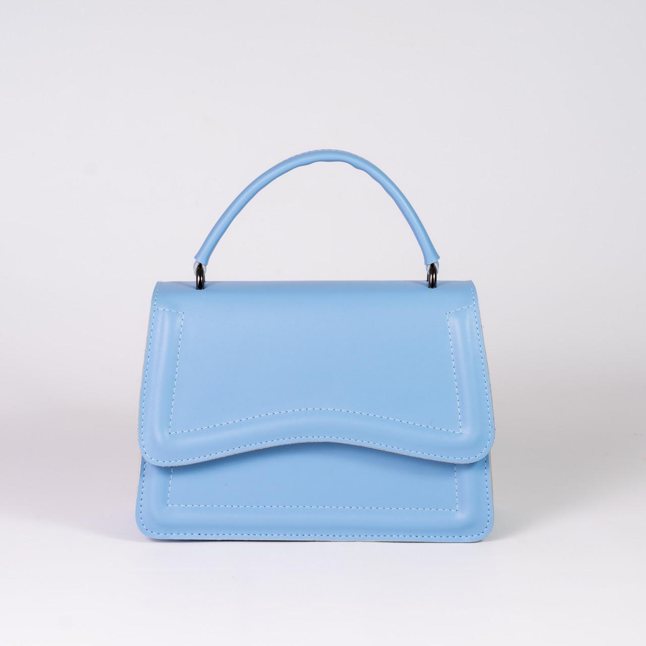 Сумка женская кросс-боди XENIA № 18-24 Голубой - фото 2 Сумка женская кросс-боди XENIA № 18-24 Голубой - фото 2