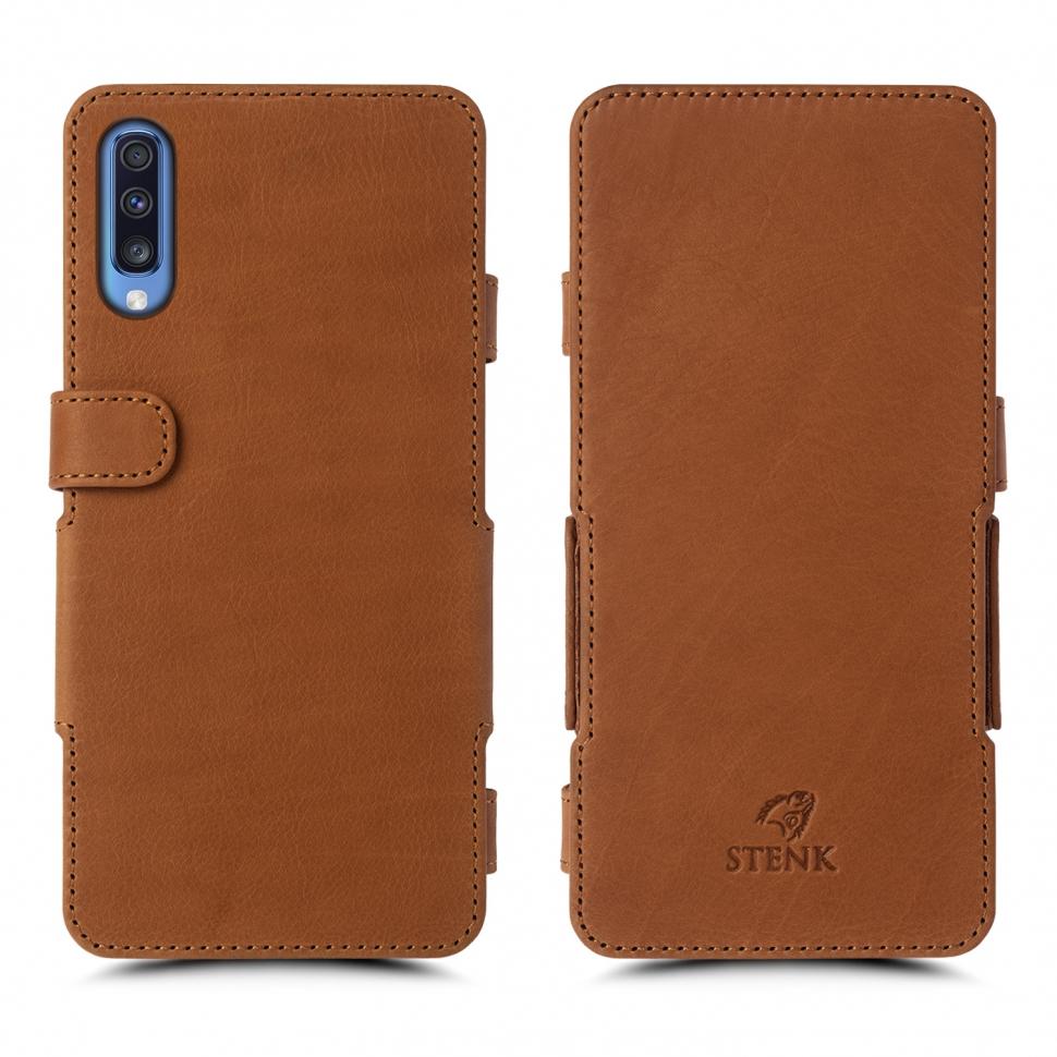Чехол книжка Stenk Prime для Samsung Galaxy A70s Camel (66882)