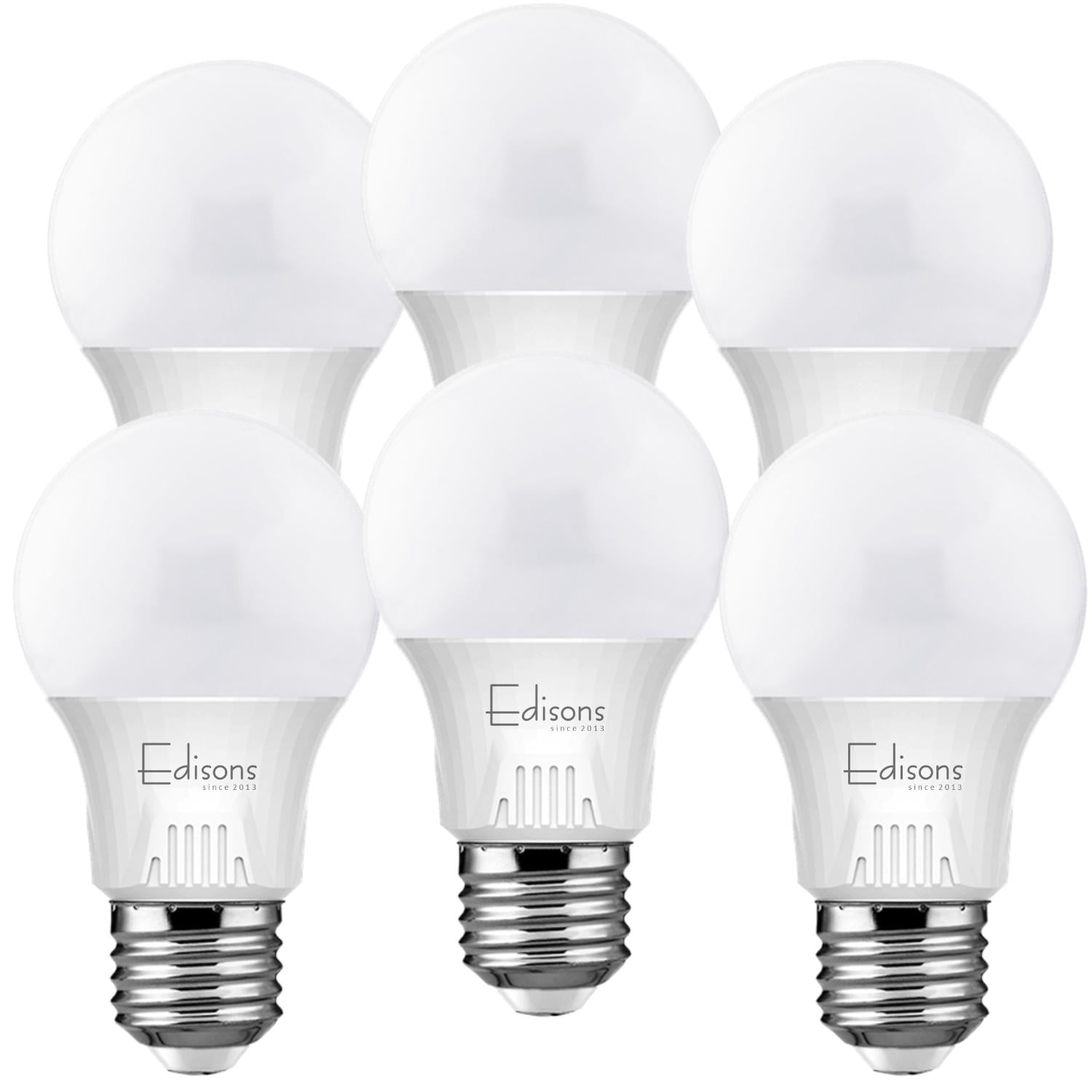 Светодиодная лампа Edisons Premium LED A60 E27 9W 6500K Samsung LED inside 6 шт.