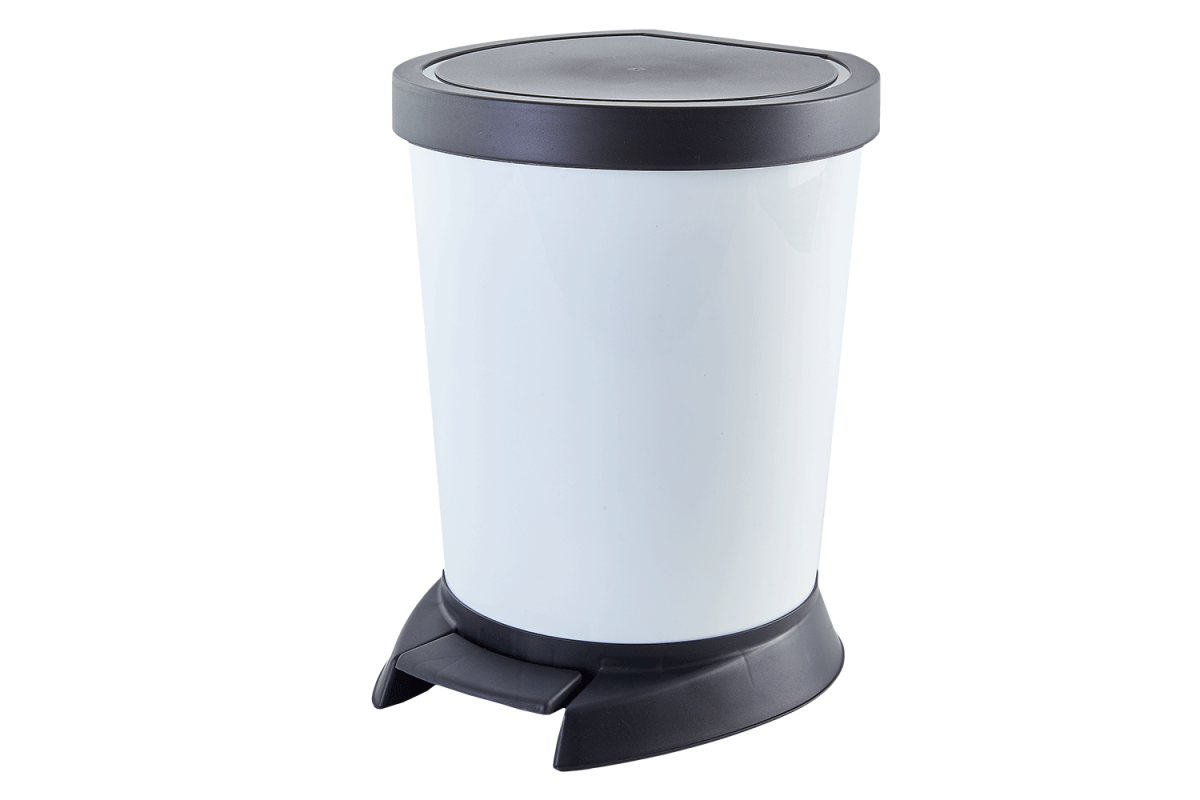Мусорное ведро с педалью 10 л (3804)