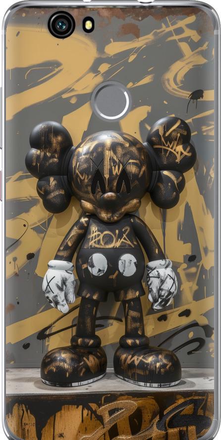 Чехол на Huawei Nova Bronze kaws (6097t-439-42517)