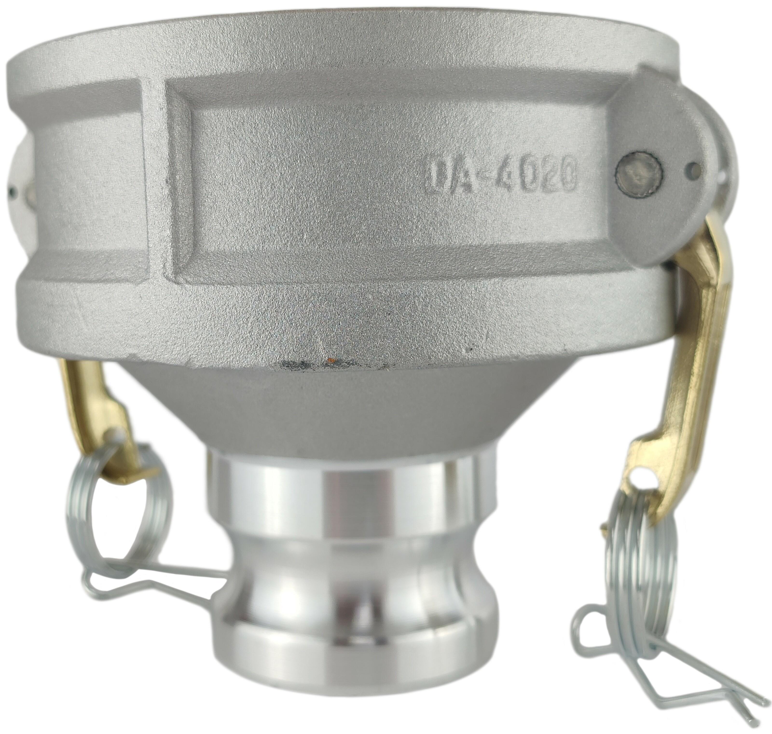 Адаптер camlock-AL DA4020 розетка 4" D400/camlock 100 ниппель 2" A200/camlock 50 (EE50323264) Адаптер camlock-AL DA4020 розетка 4" D400/camlock 100 ниппель 2" A200/camlock 50 (EE50323264)