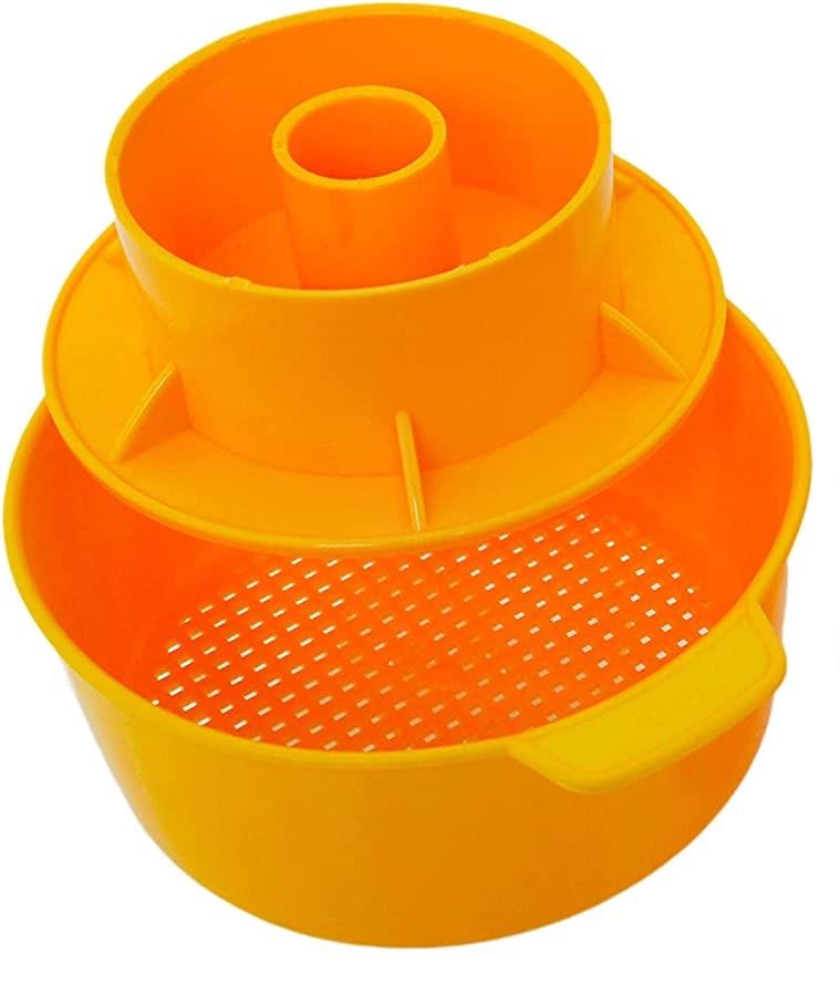 Форма для сыра с поршнем Cheese master пластиковая 1,2 л Yellow (18964448)