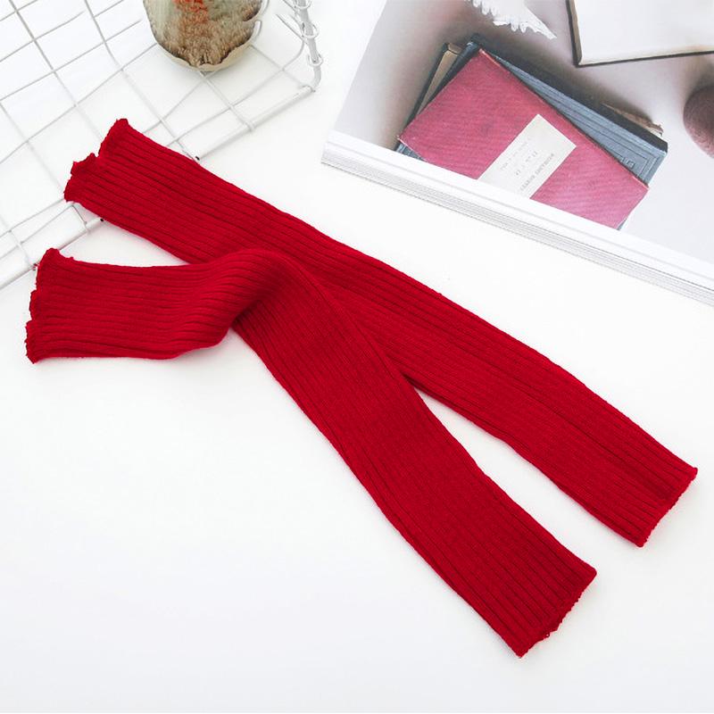 Мітенки довгі в рубчик One size Червоний (1635) - фото 3 Мітенки довгі в рубчик One size Червоний (1635) - фото 3