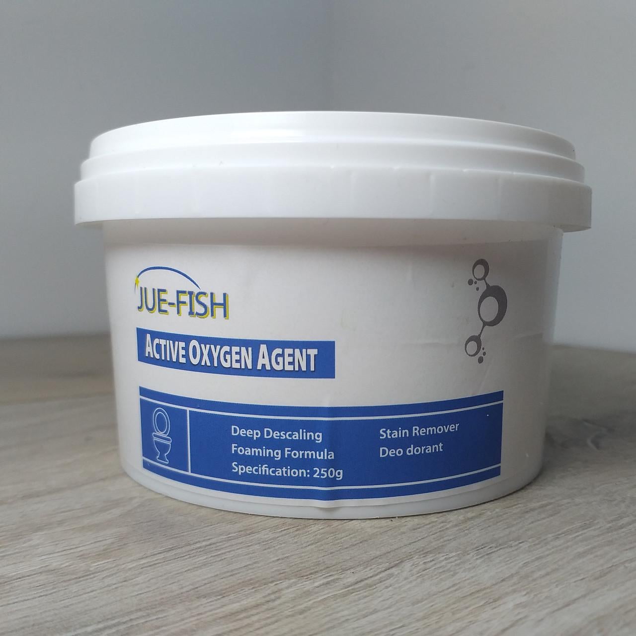 Средство для чистки унитазов JUE-FISH Active Oxygen Agent 250 г (X-324)