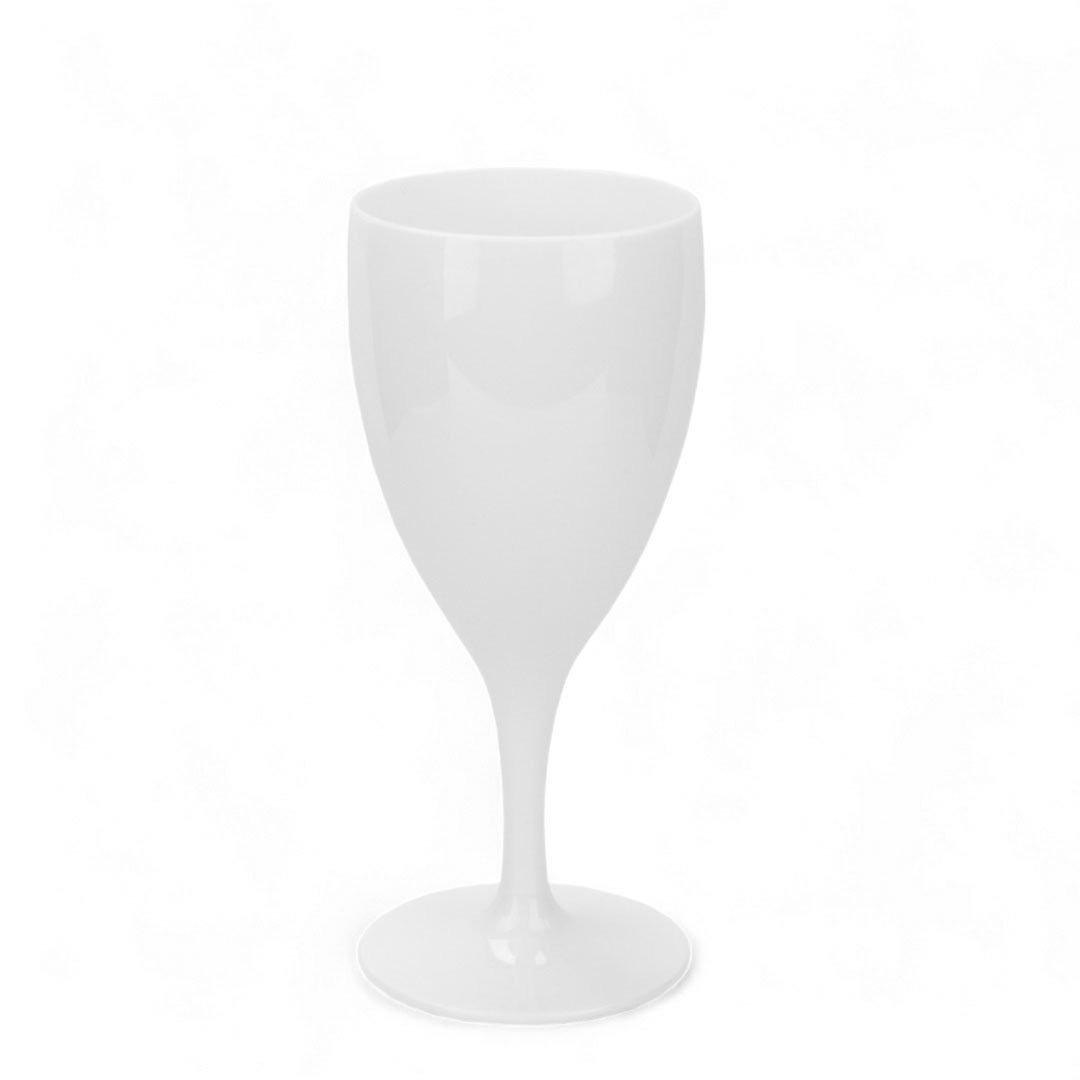Келих для вина з полікарбонату 320 мл Білий - фото 1 Келих для вина з полікарбонату 320 мл Білий - фото 1