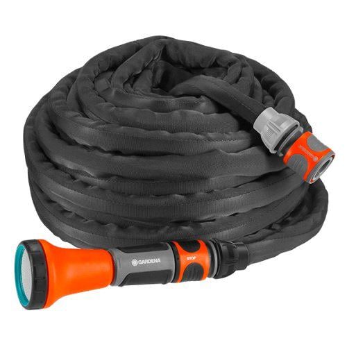 Шланг Gardena Liano текстильний 13 мм 1/2" 10 м b комплект для полива (18425-20.000.00)
