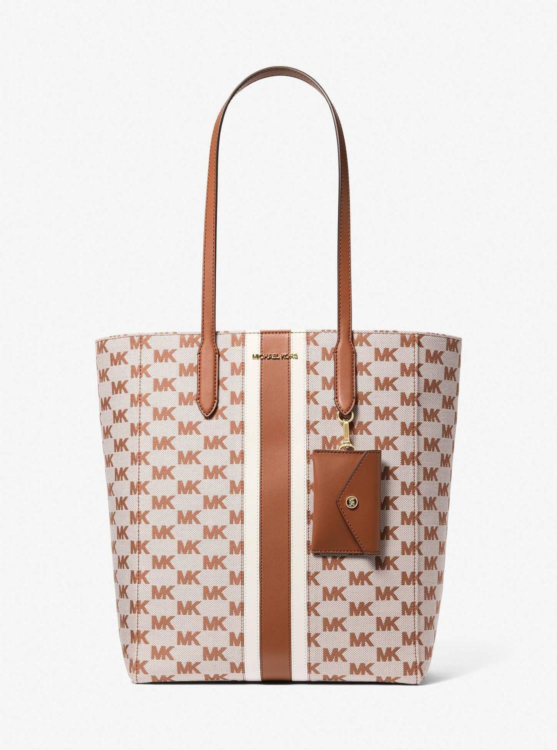 Сумка Michael Kors Vincent Large Logo Jacquard Tote Bag with Card Case (35R5G2VT7J)