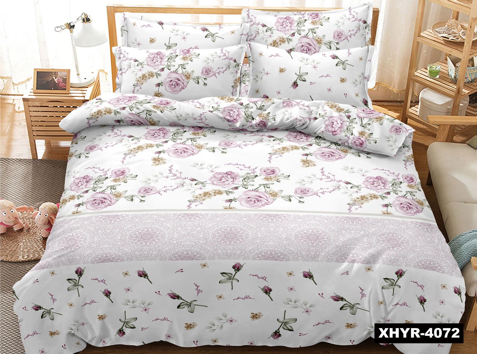 Комплект постільної білизни байка двоспальний 180x220 см Білий (4072)