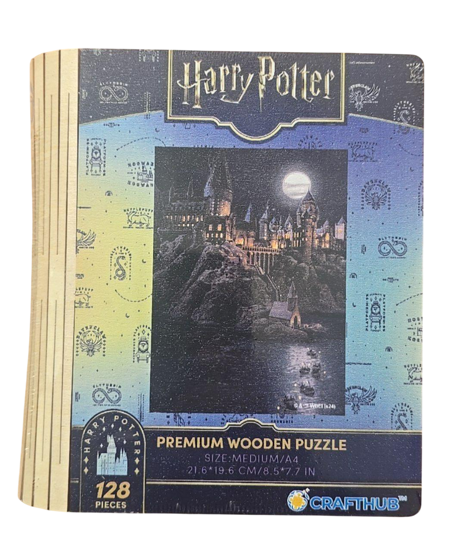 Деревянный пазл Crafthub Harry Potter Hogwarts 128 элементов