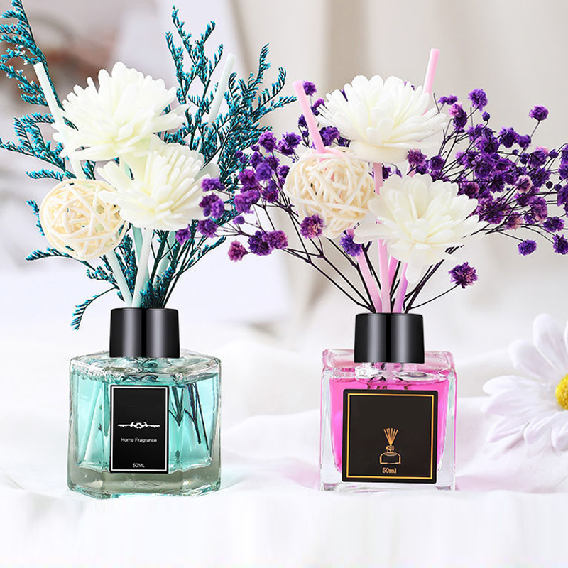 Аромадиффузор для дома Univerza Lemon с ротанговым шариком и цветком (160_1_0_3B) - фото 9