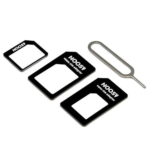 Адаптер Nano Micro Sim скрепка 3в1 iPhone 4/5 (682)