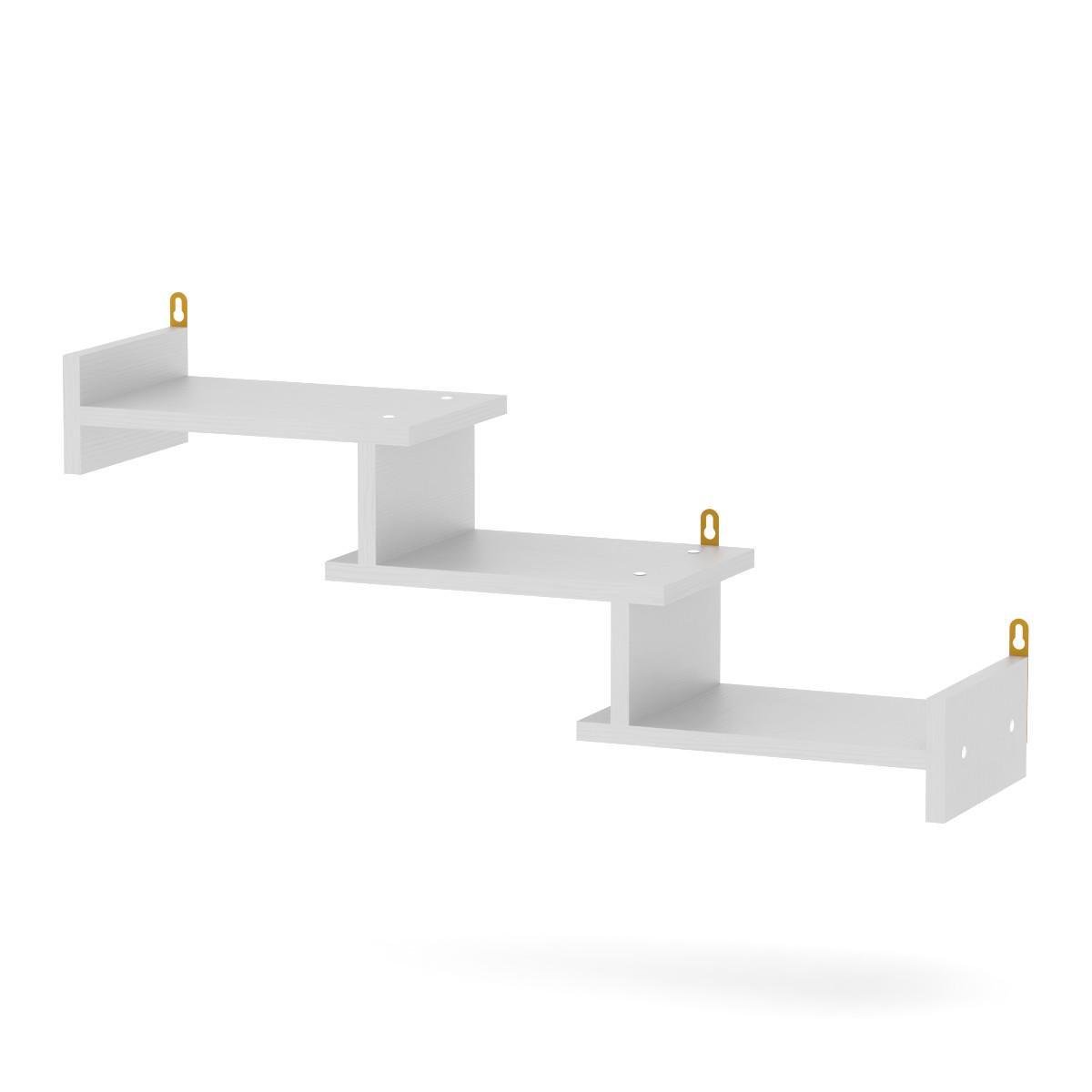 Полка навесная Компанит П-14 альба Белый