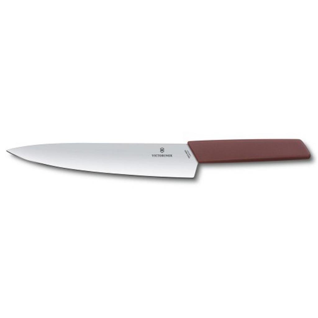 Кухонный нож Victorinox Swiss Modern 22 см Burgundy (6.9016.221B)