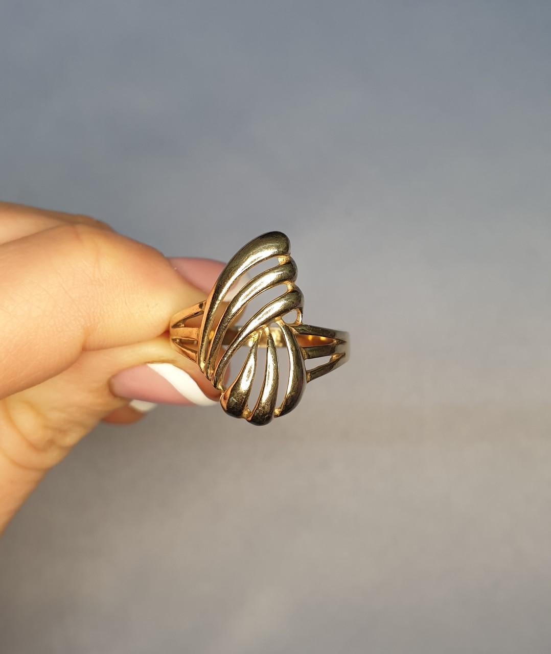 Кольцо позолоченное Изольда р. 22 4 г (1519685002)