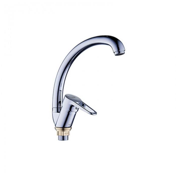 Смеситель для кухни Wezer PUD4-045 1036583 однорычажный Хром (102318)