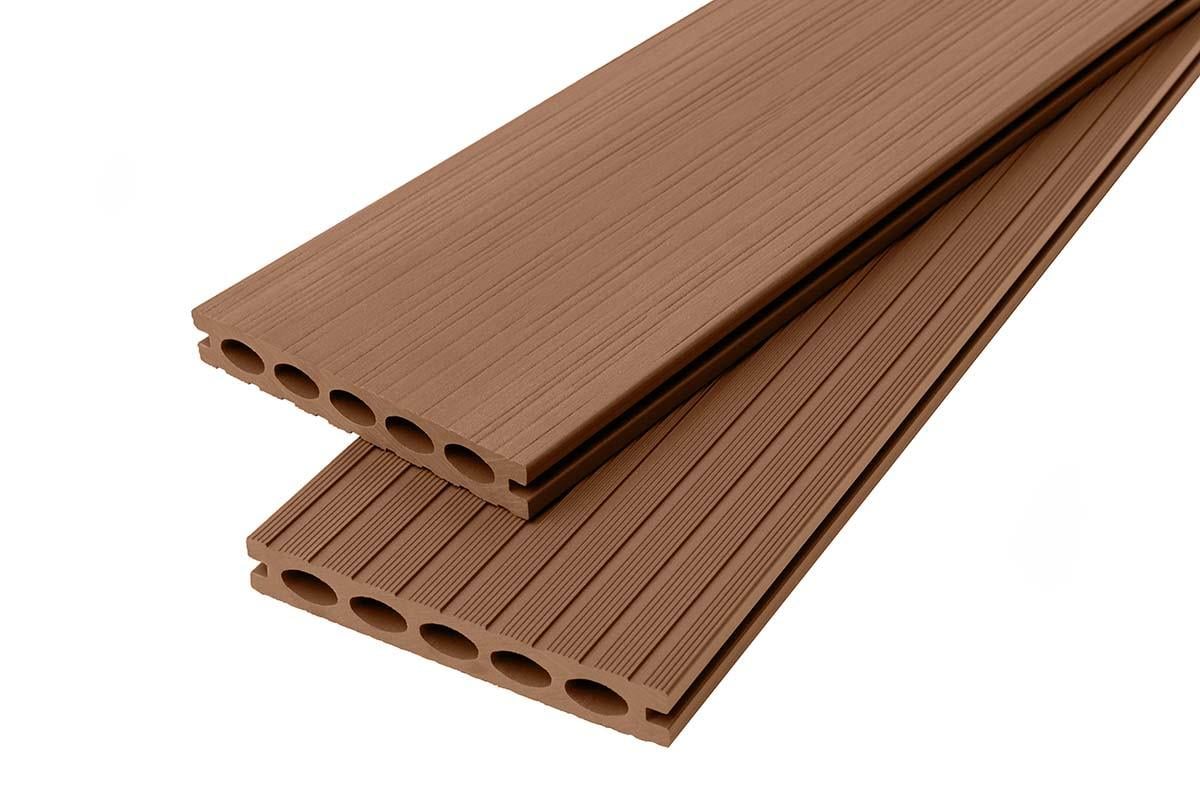 Террасная доска Polyroot Series D 3D 140x21x2400 мм Wood (00065) - фото 1