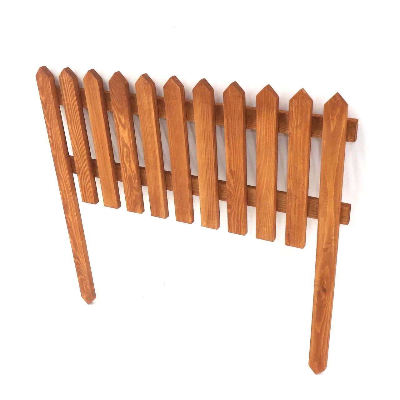 Ограждение для клумб из дерева Веходель 90 Шафран (ГБР-900406)