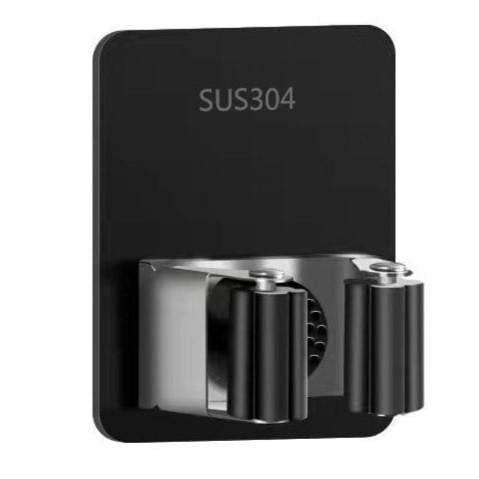 Настенный держатель для швабры SUS304 Black (137810) Настенный держатель для швабры SUS304 Black (137810)