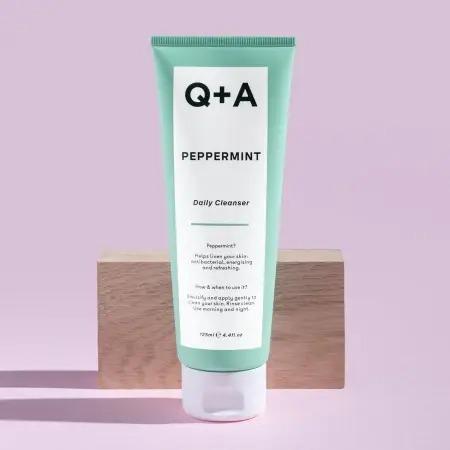 Гель для обличчя з м'ятою очищувальний Q+A Peppermint Daily Cleanser 125 мл (10376046) - фото 2