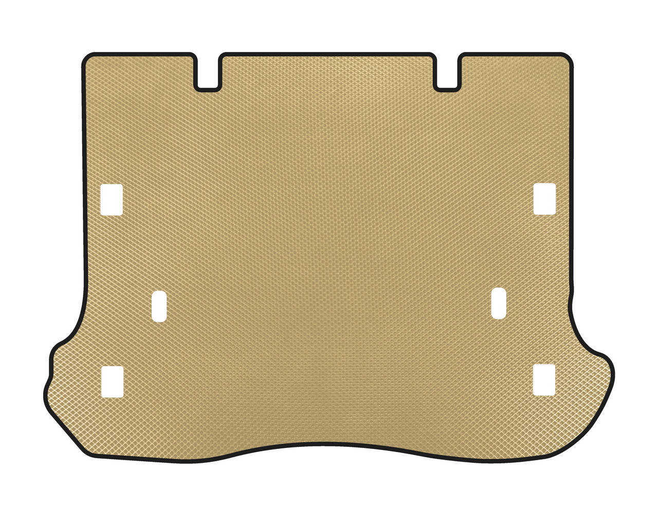 Автоковрик Digital Designs Jeep Grand Cherokee III WH WK 2005-2010 16x16x120 см Бежевый (2537374592)
