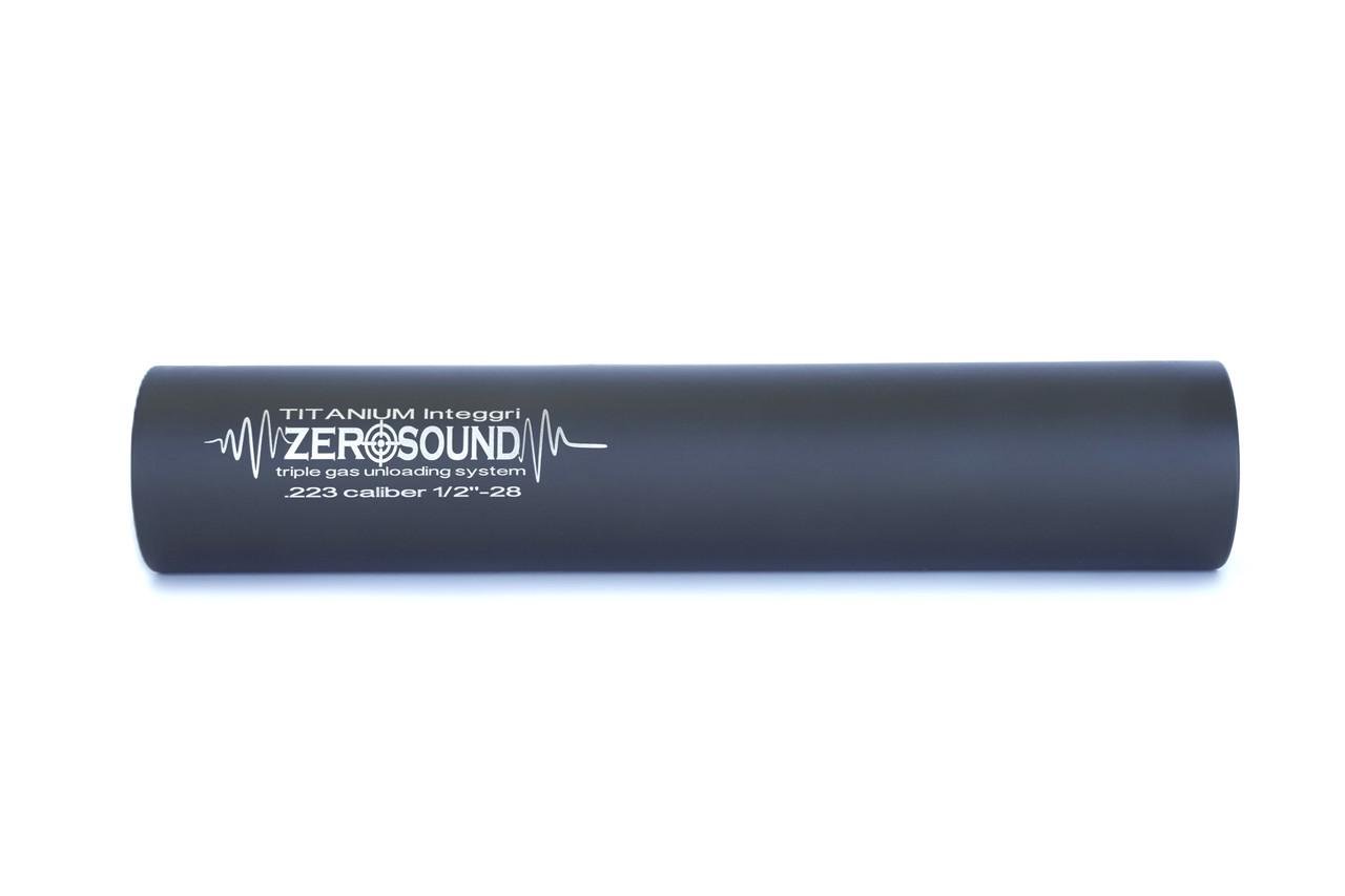 Саундмодератор интегррованый Zerosound TITAN .223cal/.243/5,45/6,5 creedmoor triple gas unloading system - фото 5