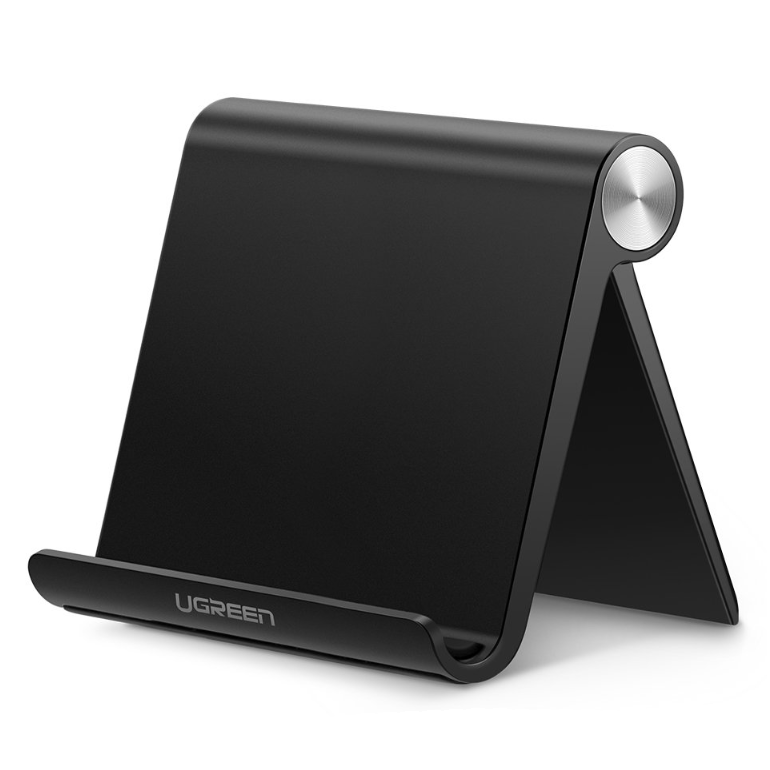 Подставка для планшета настольная UGREEN LP115 Multi-Angle Adjustable Portable Stand Black (50748)