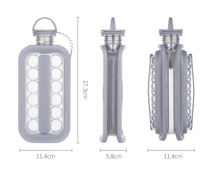 Форма для льда Ice Cube Tray 8863 на 17 шариков White - фото 3