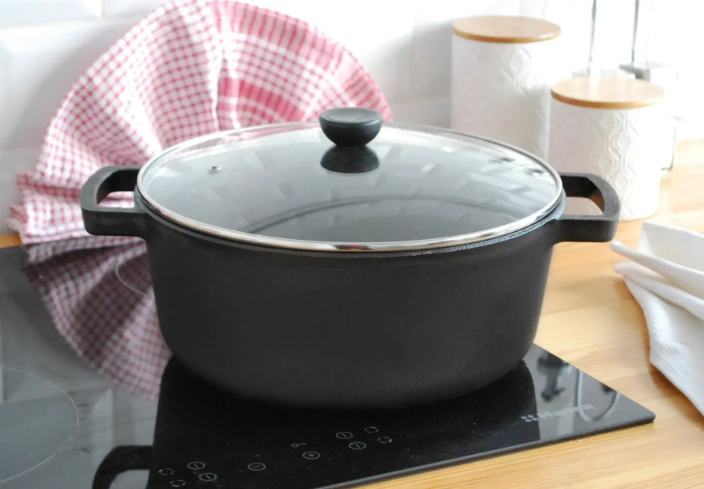 Кастрюля чугунная со стеклянной крышкой Brizoll 4 л - фото 10 Кастрюля чугунная со стеклянной крышкой Brizoll 4 л - фото 10