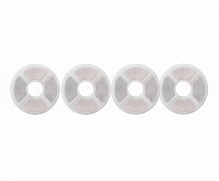 Комплект сменных круглых фильтров для автоматического поильника домашних животных 4 шт. (30871923)
