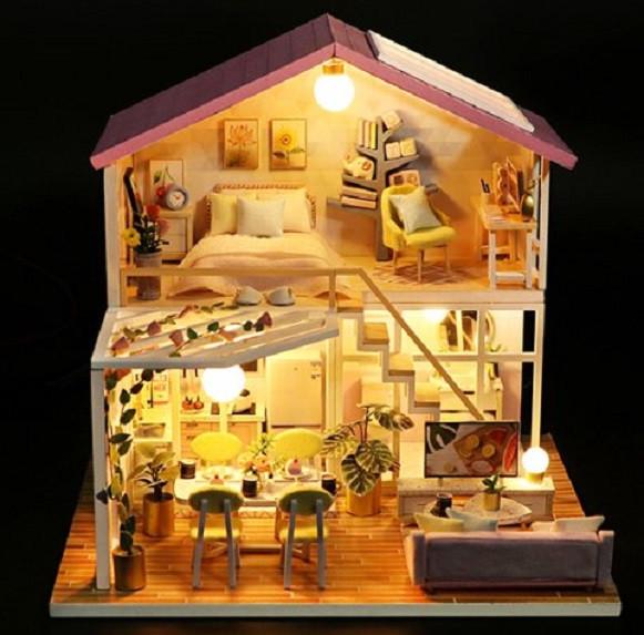 3D конструктор интерьерный DIY mini house MD 2505 М2001 (017649) - фото 4 3D конструктор интерьерный DIY mini house MD 2505 М2001 (017649) - фото 4