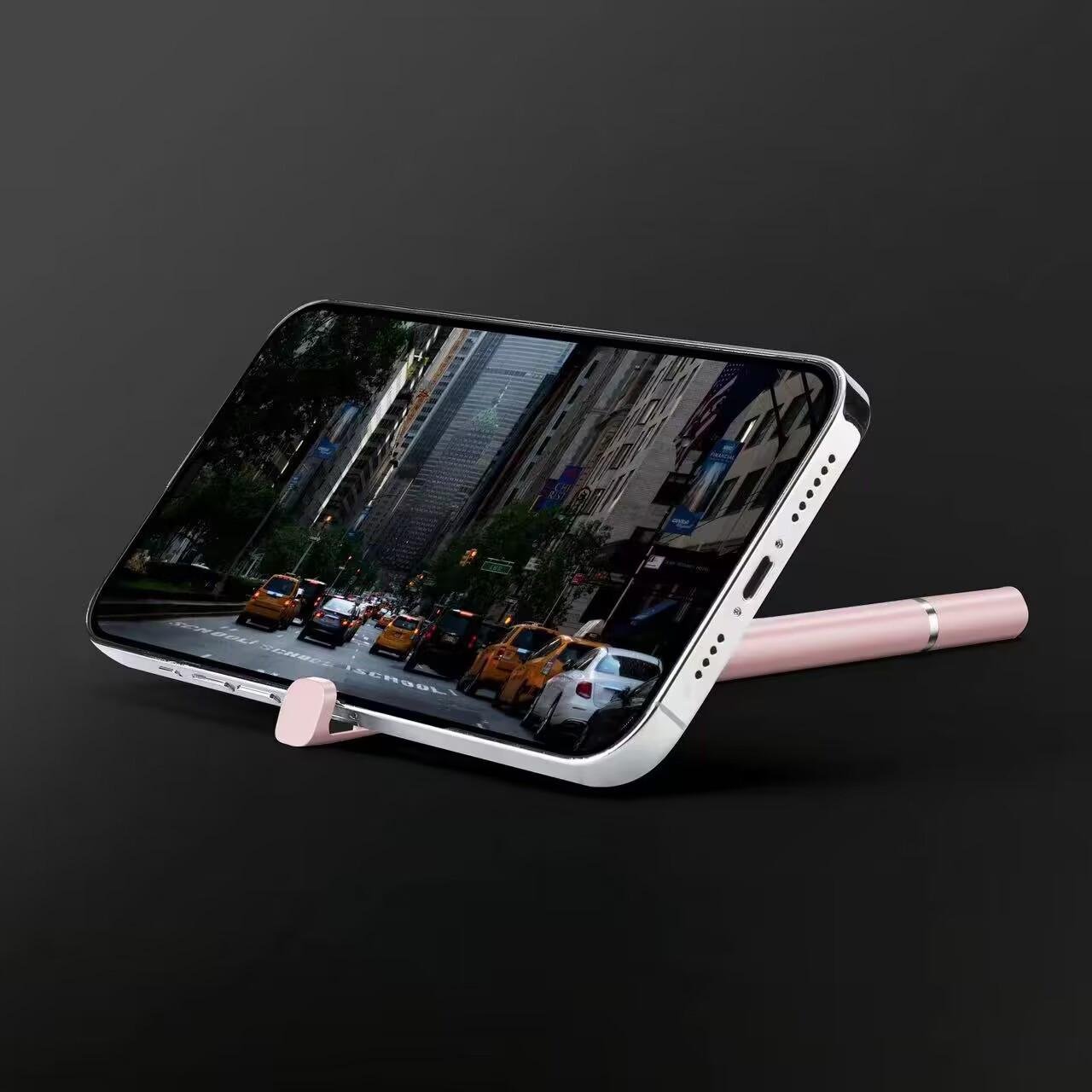 Стилус двосторонній для малювання 2в1 Сріблястий (2102748373) - фото 3