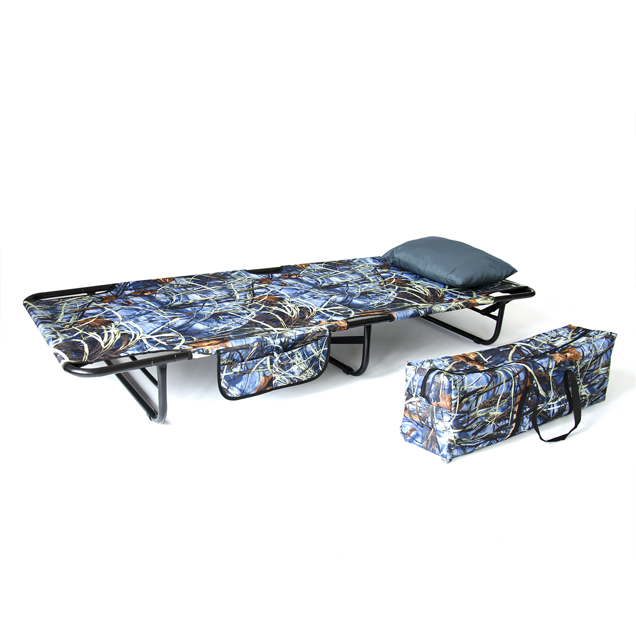 Туристическая кровать Vitan КОМПАКТ d 25 мм 43х189х72,5 см Камыш