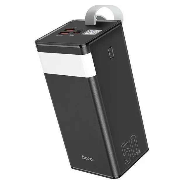 Повербанк Hoco J86A 22,5W 3,7V 148Wh 5A 50000 mAh с фонариком/дисплеем и технологией быстрой зарядки (opt-105949)