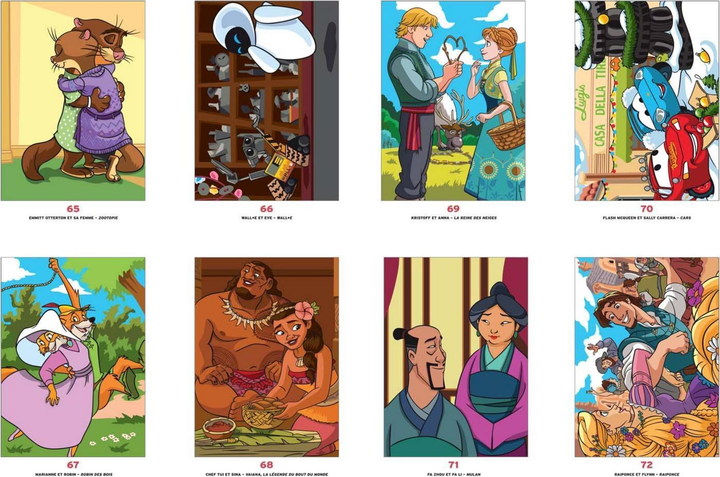 Раскраска Love Stories disney по номерам (525401024) - фото 3 Раскраска Love Stories disney по номерам (525401024) - фото 3