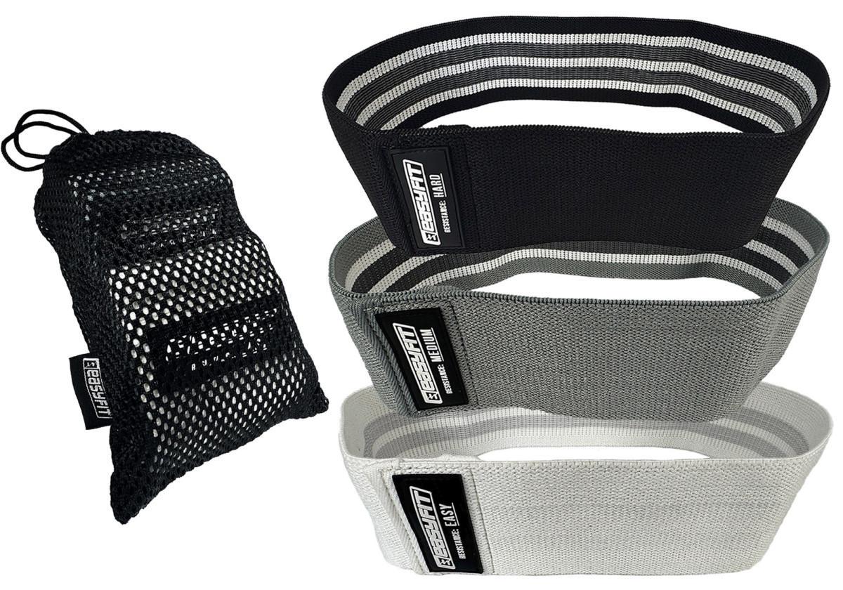 Набор тканевых резинок для фитнеса EasyFit 3 шт. (EF-1820)